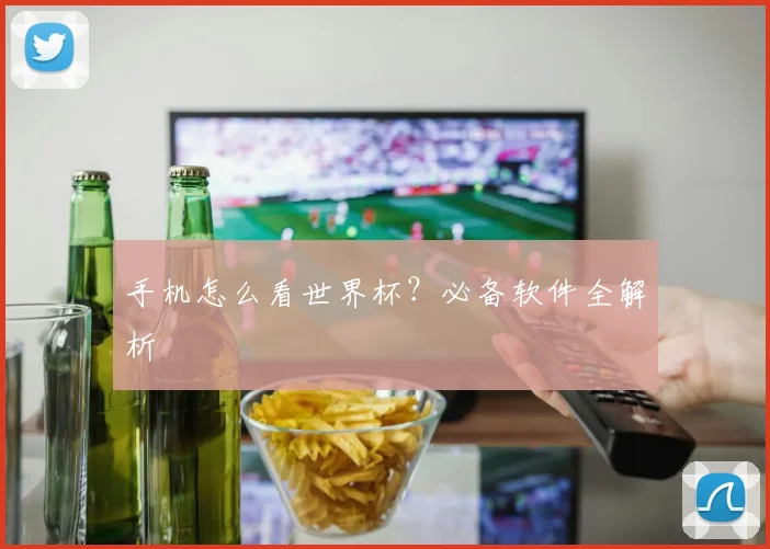 手机怎么看世界杯?必备软件全解析